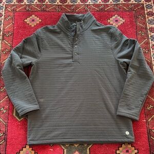 Men's Gray Free Fly Gridback Pullover